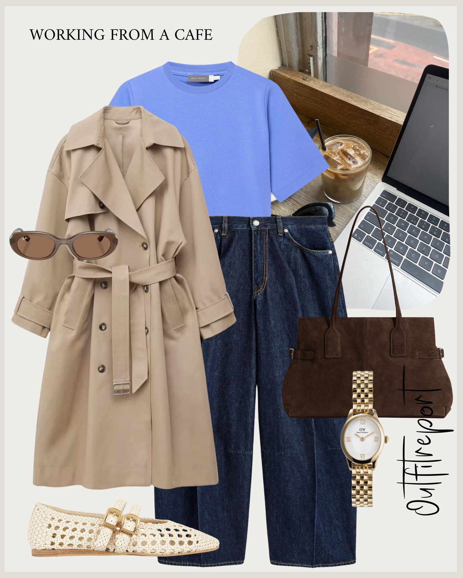 Tshirt casual outfit barrel jeans trench coat and Mary Jane’s 

#LTKjeans #LTKsummer #LTKspring