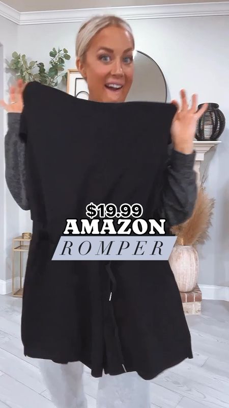 Amazon $19.99 romper - size medium, this thing is GOOD! So comfy!!!
Target cropped denim jacket - size small 
So great for travel, brunch, shopping etc 

#LTKtravel #LTKsalealert #LTKstyletip