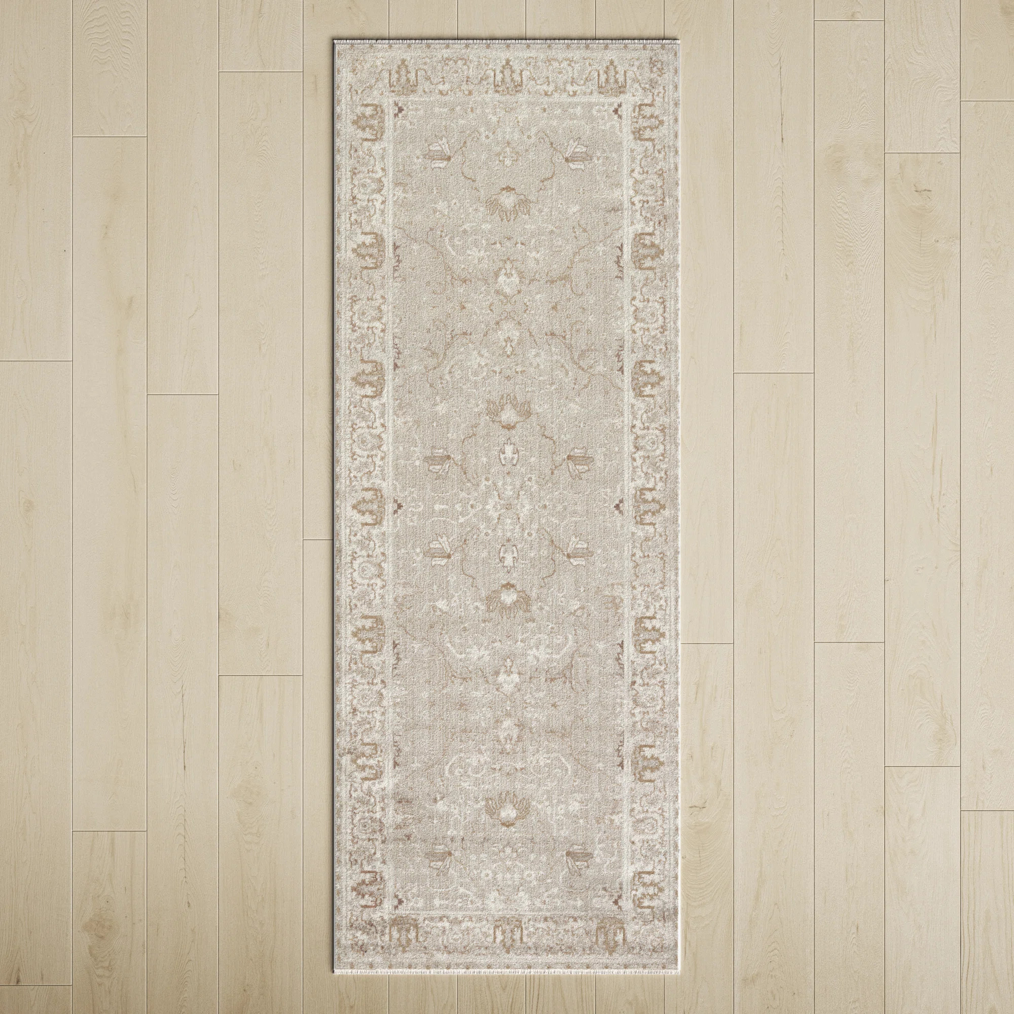 Birch Lane™ Tatiana Oriental Beige Area Rug & Reviews | Wayfair | Wayfair North America
