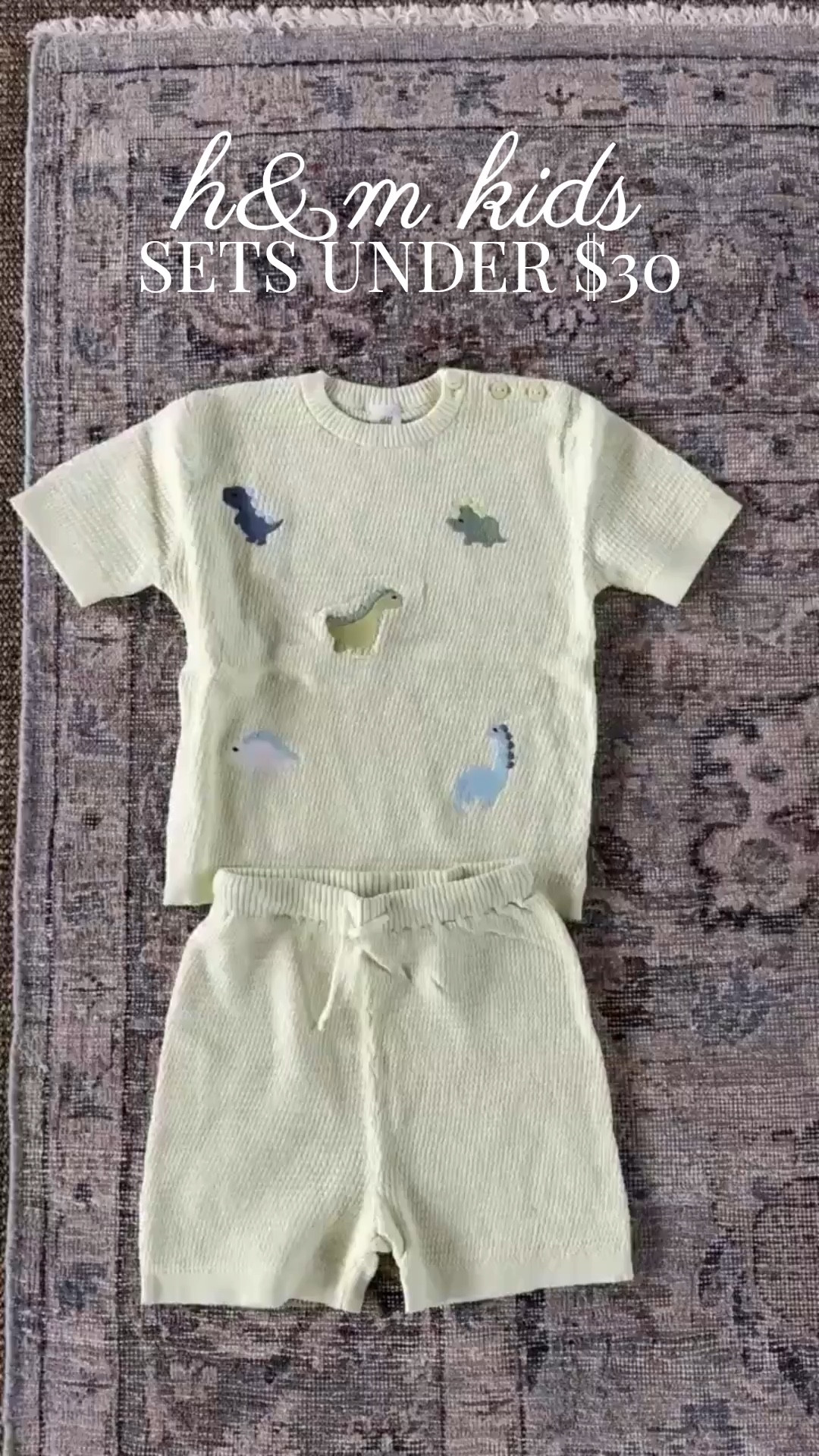 Such a cute set & under $30!!

h&m, h&m kids, h&m finds, h&m sets, kids sets, dino sets, dino kids clothing, dinosaurs, kids sets with dinosaurs, boy mom, grace white 

#LTKKids #LTKBaby #LTKSeasonal