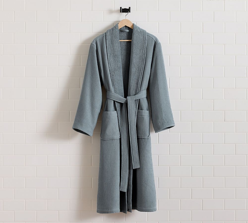 Waffle Weave Resort Robe | Pottery Barn (US)