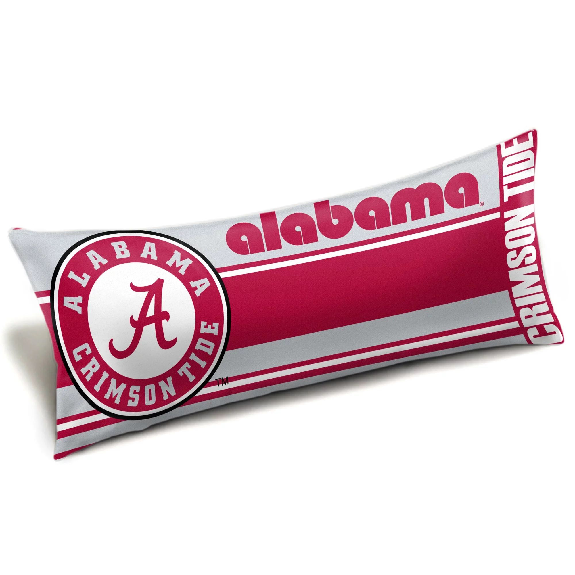 NCAA Alabama Body Pillow, 100% Polyester Shell And Fill, 19in x 48in, Team Colors, 1 Each - Walma... | Walmart (US)