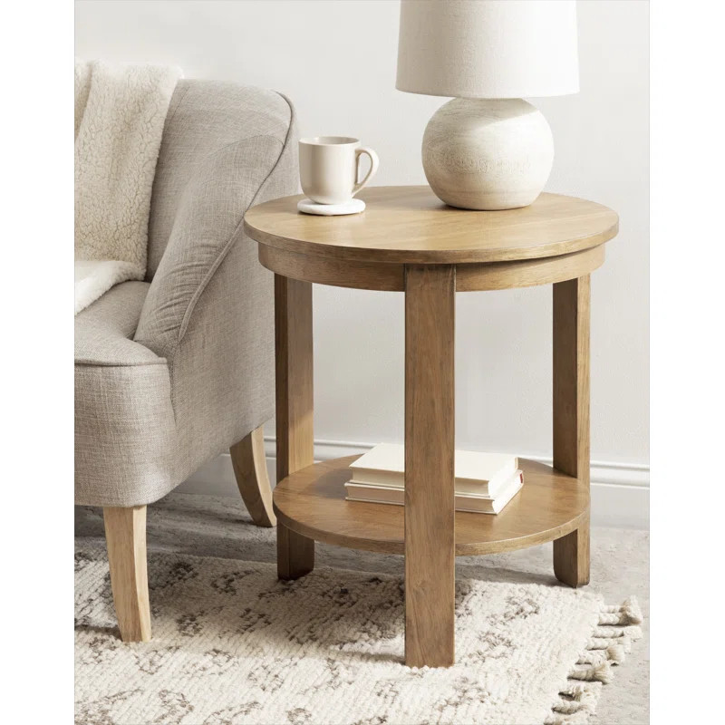 Aamnah Round Living Room Side Table | Wayfair North America