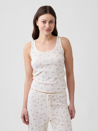 Pointelle PJ Tank Top | Gap Factory