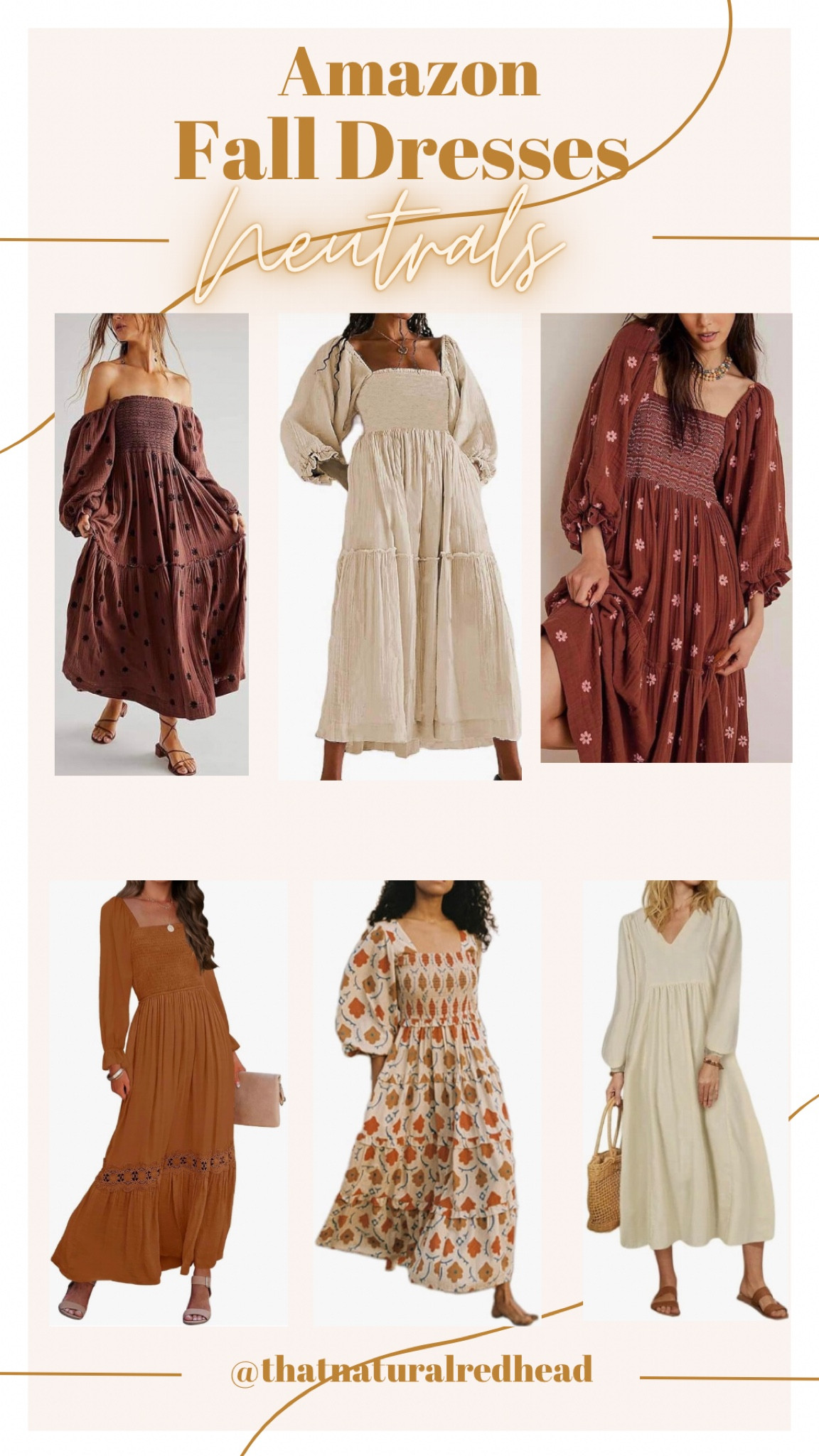 Neutral dresses perfect for this Fall. Cozy fabric, long sleeve, pairs well with flats or boots leading into the colder months.

#LTKstyletip #LTKfindsunder50 #LTKSeasonal