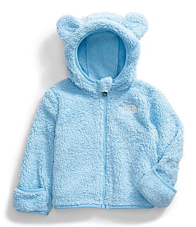 The North Face Baby Girls 3-24 Months Long Sleeve Full-Zip Bear Hoodie - 18 Months | Dillard's