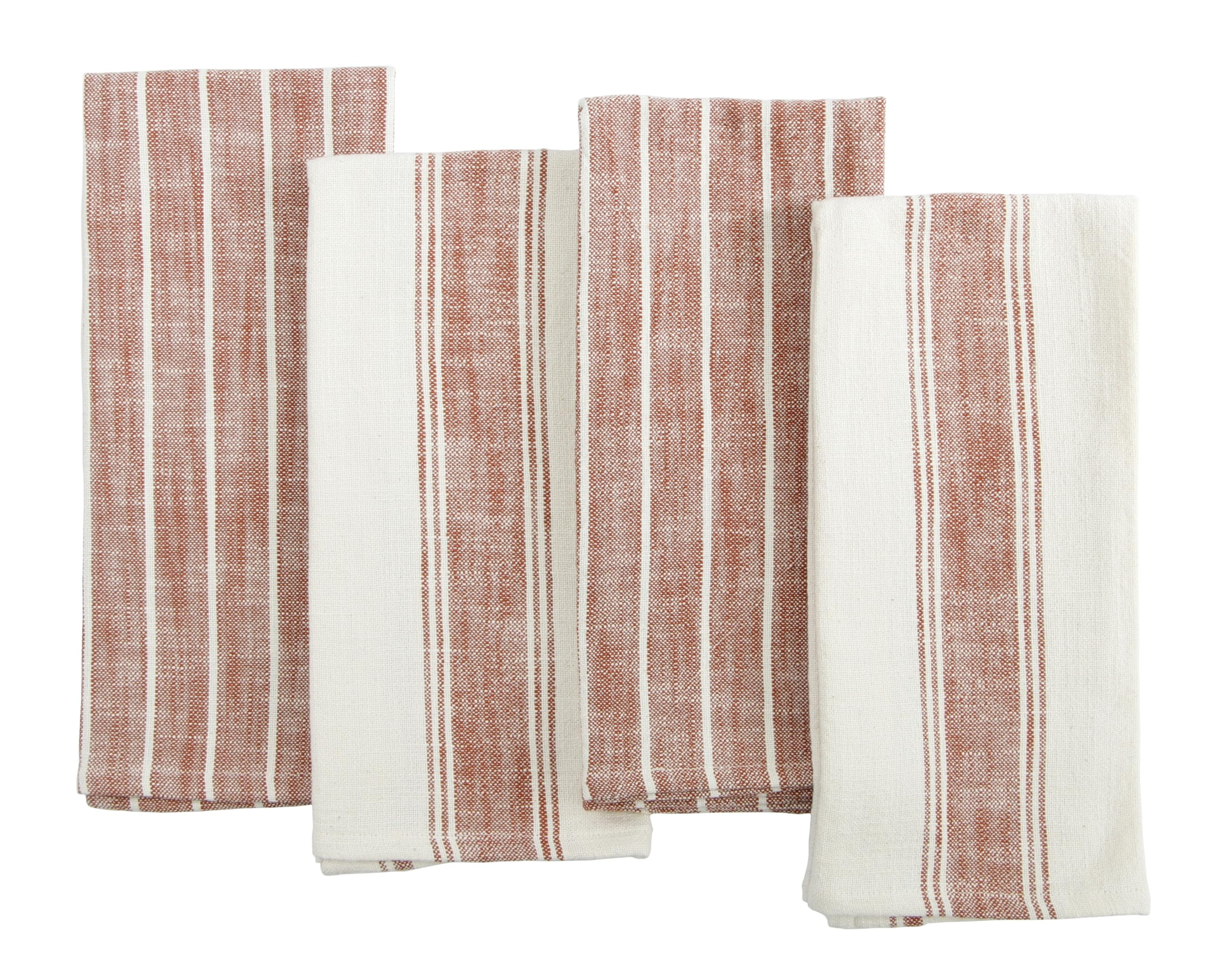 KAF Home Natural Rustic Farmhouse Slubbed Kitchen Towel | 100% Cotton Dish Towel, 18 x 28 Inches ... | Amazon (US)