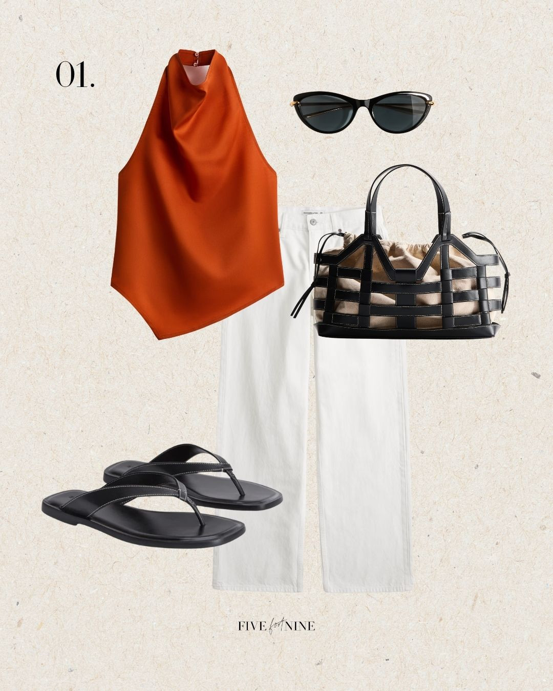 5 outfit ideas styling flip flops in a chic way 

 #LTKootd