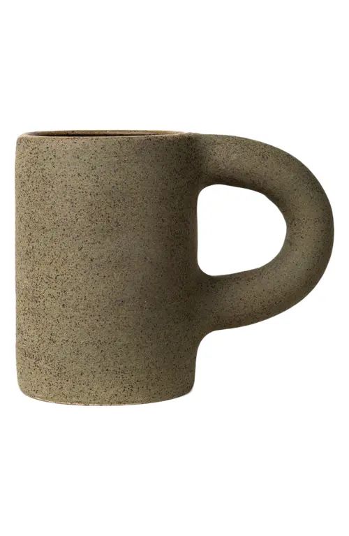 Utility Objects Nagai Stoneware Ceramic Mug in Olive at Nordstrom | Nordstrom