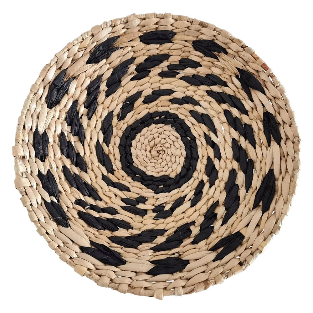 Boho Wall Basket Decor Woven Unique Seagrass Wicker Hanging Decorative Baskets - Rattan Wall Art ... | Walmart (US)