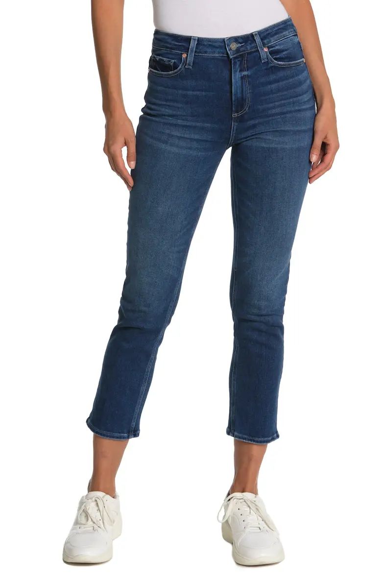 Cindy High Waist Crop Straight Leg Jeans | Nordstrom