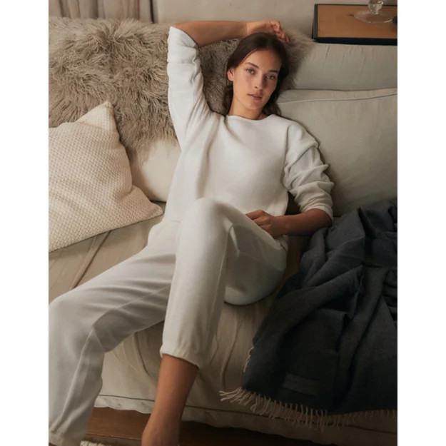 Cosy Fleece Sweatshirt | The White Company (UK)