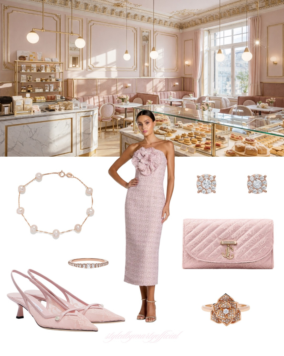 Feminine outfit, spring outfit, spring dress, midi dress, mini dress, elegant dress, elegant outfit, tweed dress, pink dress, light blue dress, yellow dress, green dress, preppy outfit, preppy dress, grandmillenial style, classy outfit, spring wedding guest dress, romantic style, luxury fashion, Mac Duggal dress, pink pumps 

#LTKootd #LTKSeasonal #LTKWedding