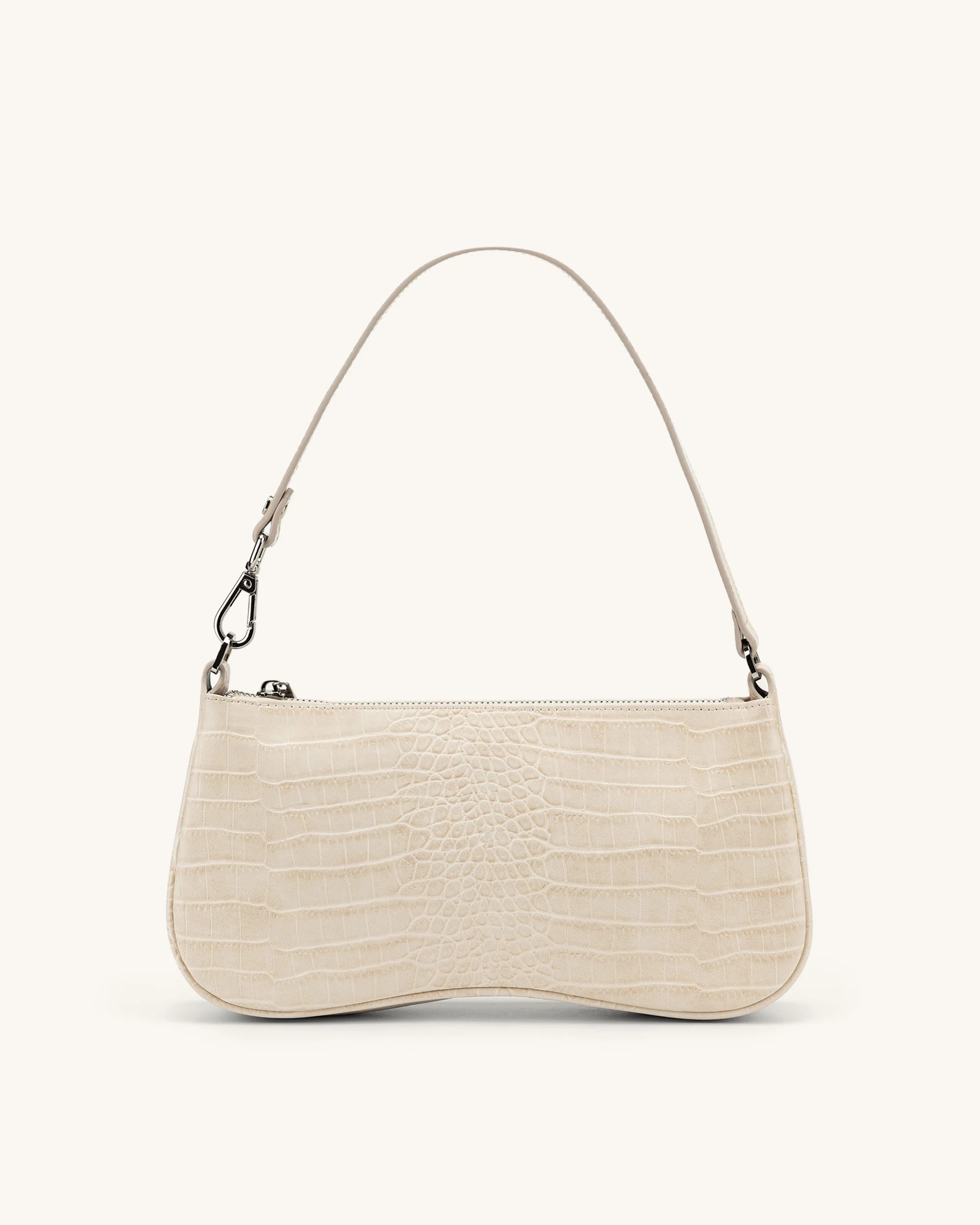 Ivory Shoulder Bag - Croc Embossed - JW PEI | JW PEI US