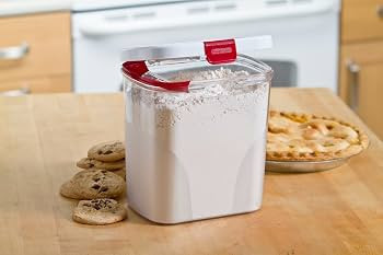 PrepSolutions Flour Keeper \u2013 Airtight Storage Container for Flour, Sugar & Dry Goods, 5 lb C... | Amazon (US)