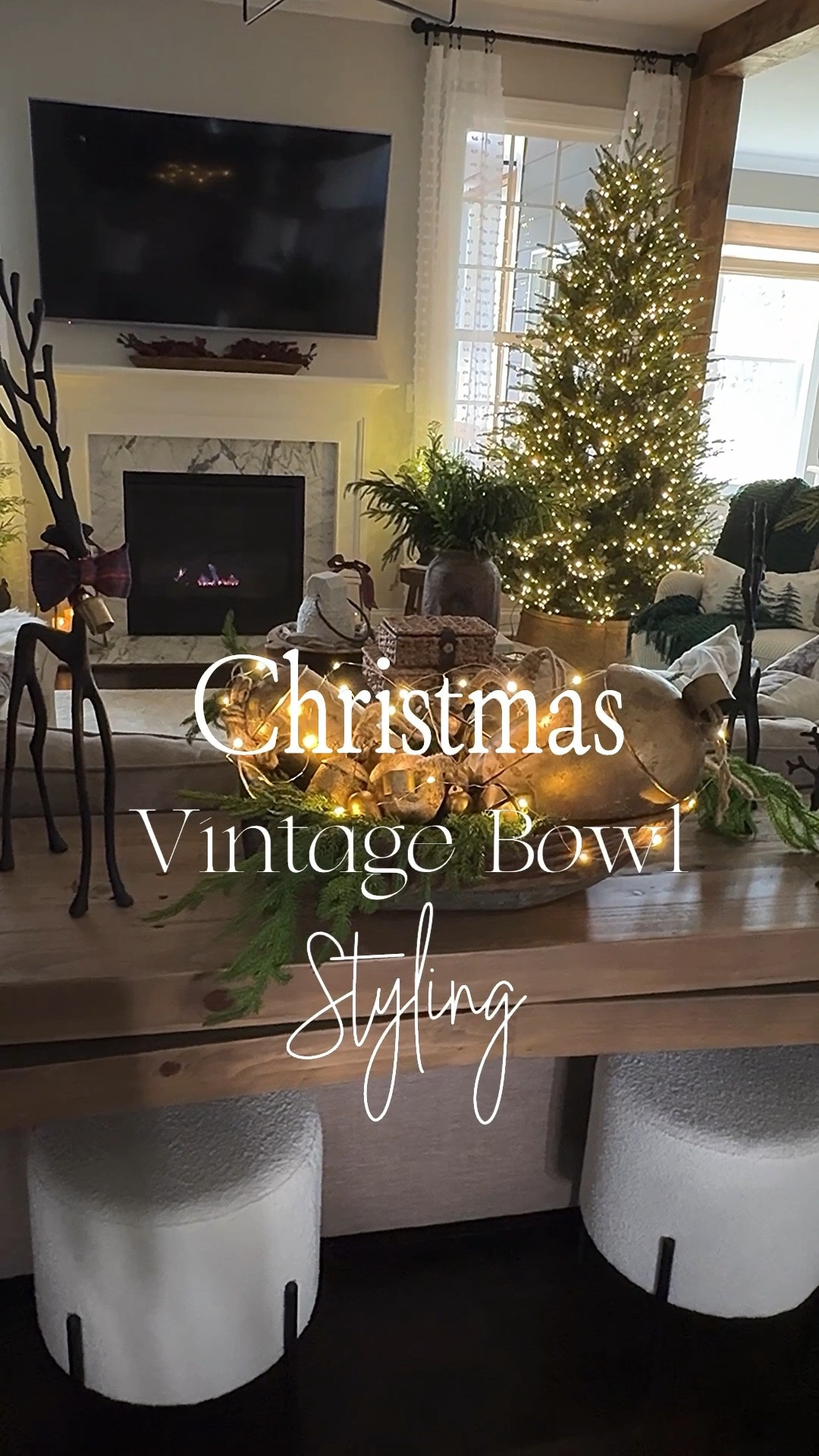Christmas Vintage Bowl Styling!!

You can never have too many bells…right?!!😂 I love how all my gold bells look with the twinkling lights🥰. I have also linked my sweater and jeans!!

Vintage wood bowls, bells, twinkling fairy lights, real touch Norfolk pine stems, wood butter wax, sweater, jeans, Grand Duchess Christmas Tree

#LTKHome #LTKHoliday #LTKSeasonal