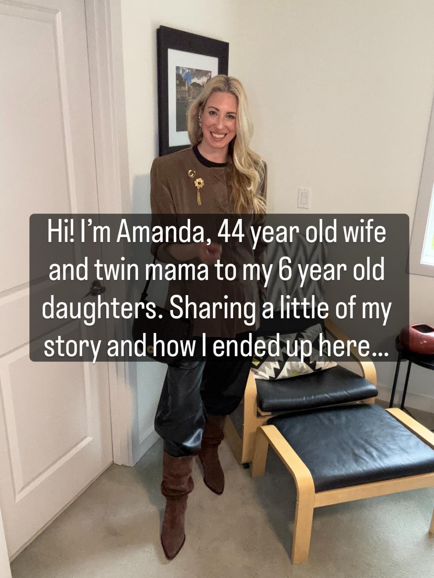 Hi! I’m Amanda, sharing a little of my story and how I ended up here…

#intropost

#LTKootd #LTKmomlife #LTKOver40