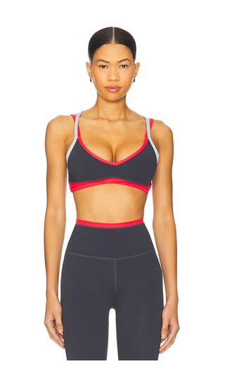 P.E Nation Paramount Sports Bra in Navy. - size XS | Revolve Clothing (Global)