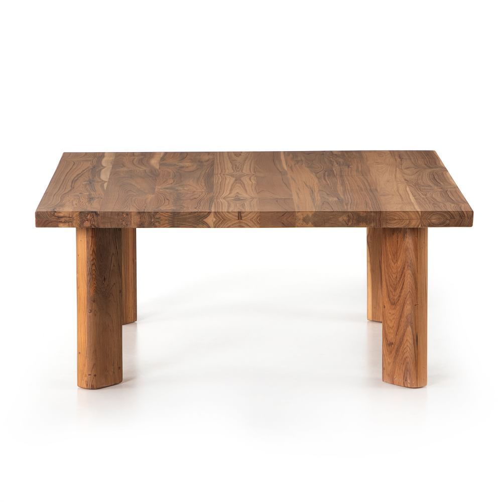 Reclaimed Teak Square Coffee Table | West Elm (US)