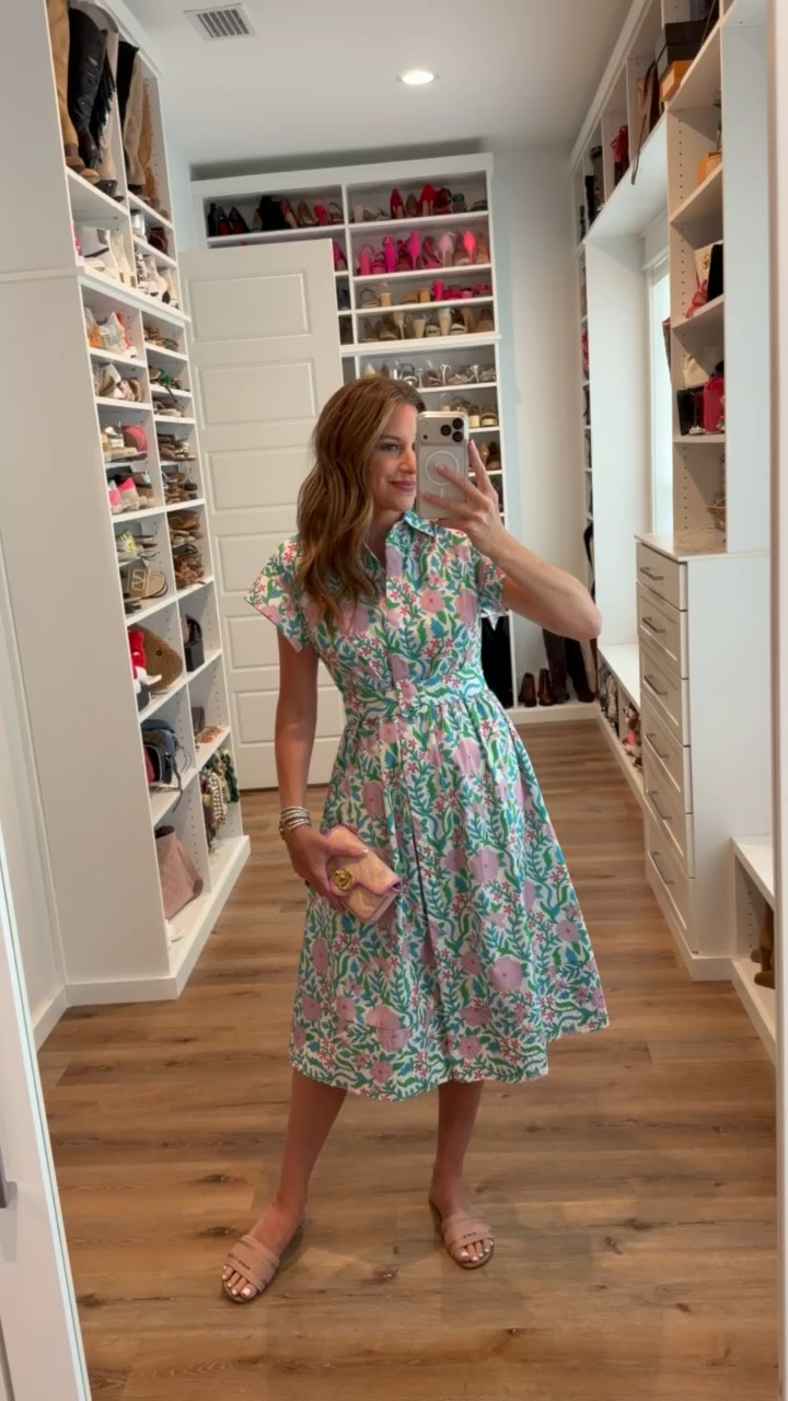 In a small dress, sandals and accessories - fits tts.

#LTKgrwm #LTKootd #LTKSeasonal