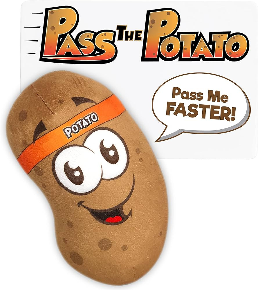 Move2Play, Pass The Potato | Hilariously Wild and Fun Kids Game| Easter Basket Stuffer | Easter G... | Amazon (US)
