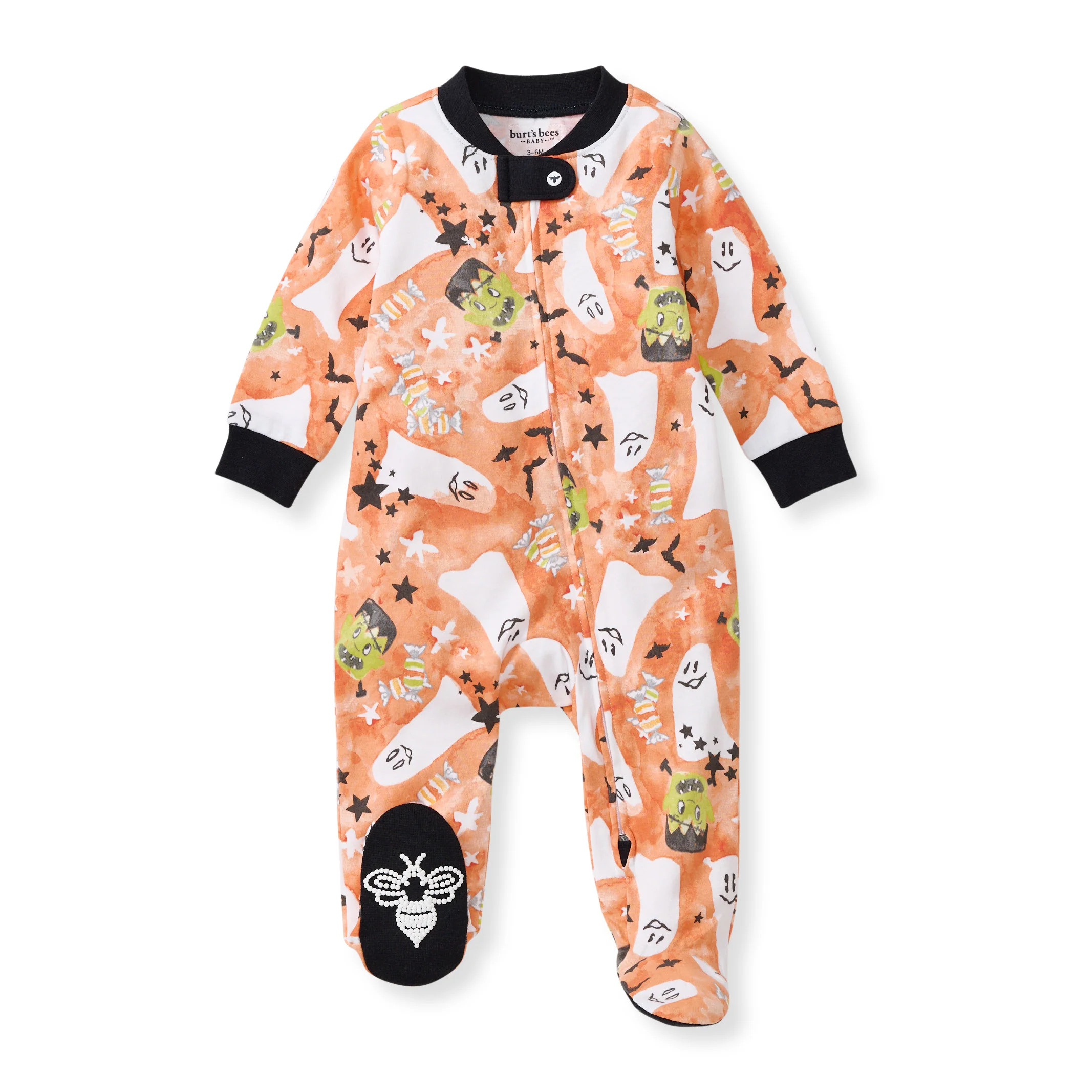 Starry Ghost Organic Cotton Sleep & Play | Burts Bees Baby