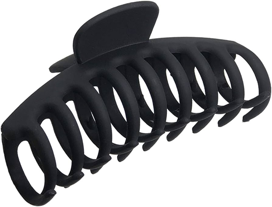 OWIIZI Big Claw Clips, 4.3″ Matte Large Hair Claw Clips Non-Slip Ponytail Jaw Barrette Strong H... | Amazon (US)