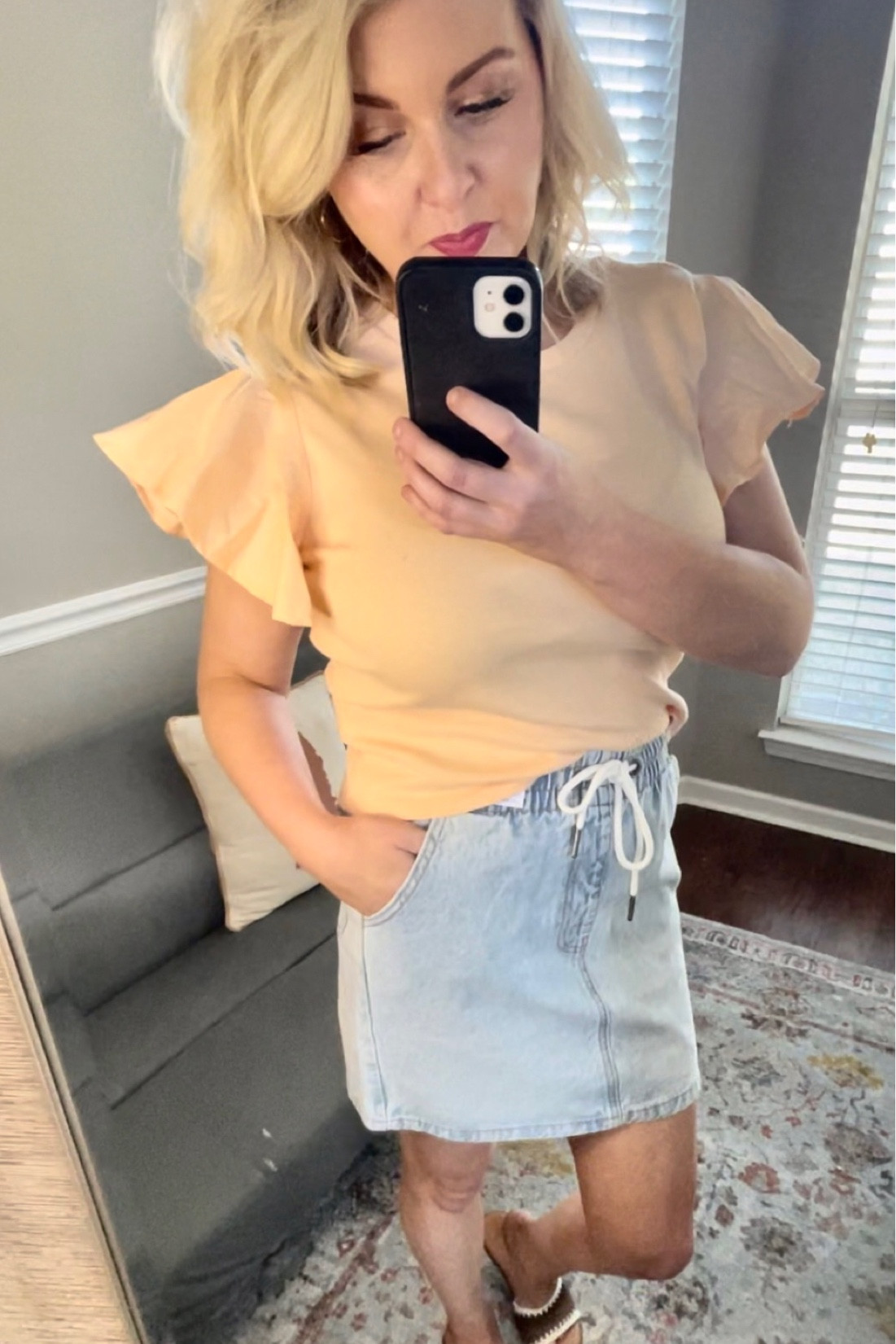 Need any outfit for a summer concert? This Walmart elastic high waist denim skirt is a must-have!! Pair it with a cute cropped shirt and you’re ready to dance the night away! 

#walmart #walmartfashion #concertoutfit #summeroutfit #countryconcert #denimskirt 

#LTKSeasonal #LTKstyletip #LTKunder50