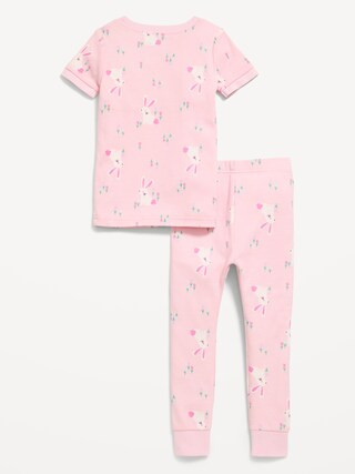 Printed Unisex Snug-Fit Pajama Set for Toddler & Baby | Old Navy (US)
