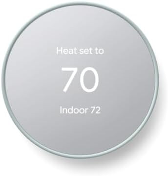 Google Nest Thermostat - Smart Thermostat for Home - Programmable Wifi Thermostat - Fog | Amazon (US)