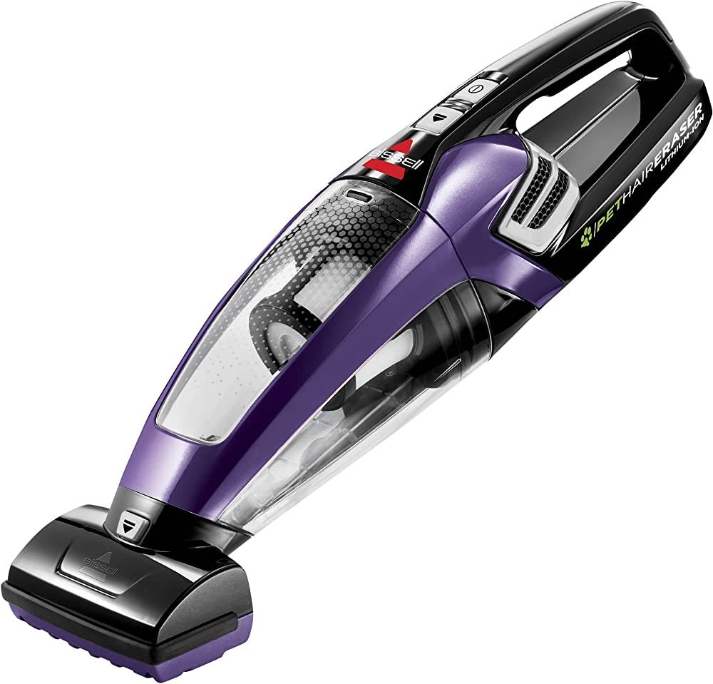Bissell Pet Hair Eraser Lithium Ion Cordless Hand Vacuum, Purple | Amazon (US)