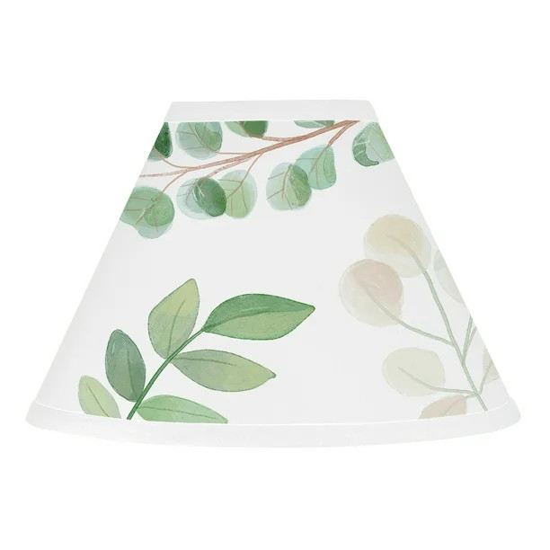 Botanical Floral Leaf 10" Brushed Microfiber Empire Lamp Shade by Sweet Jojo Designs - Walmart.co... | Walmart (US)