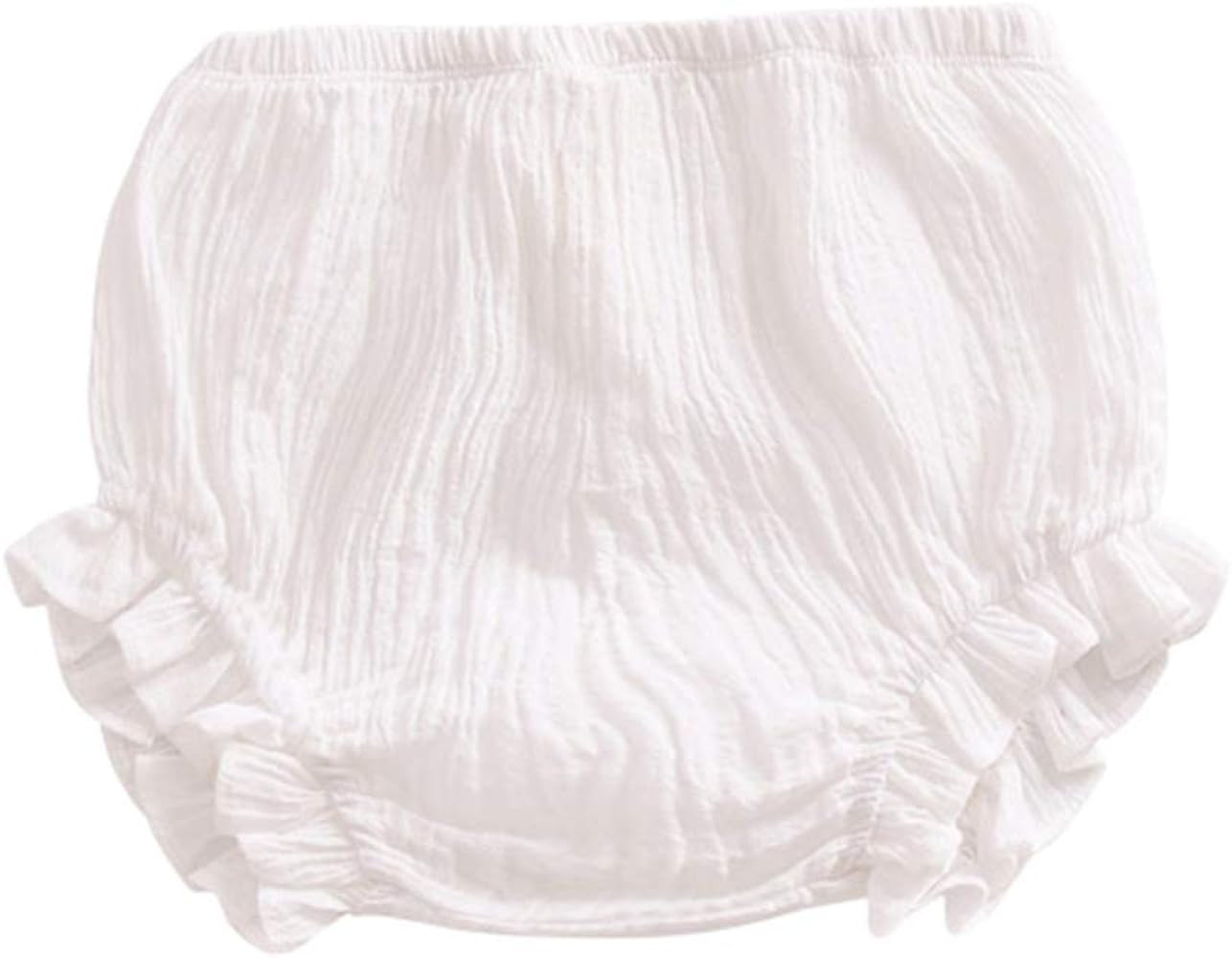 Newborn Toddler Baby Girls Boy Kids Cotton Linen Bloomer Basic Shorts Washable Reusable Diaper Co... | Amazon (US)