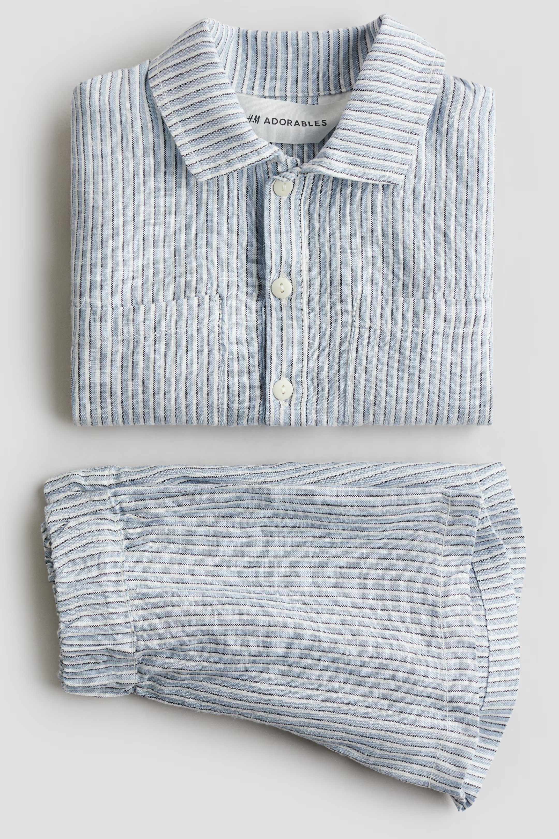 2-piece linen-blend set | H&M (UK, MY, IN, SG, PH, TW, HK)
