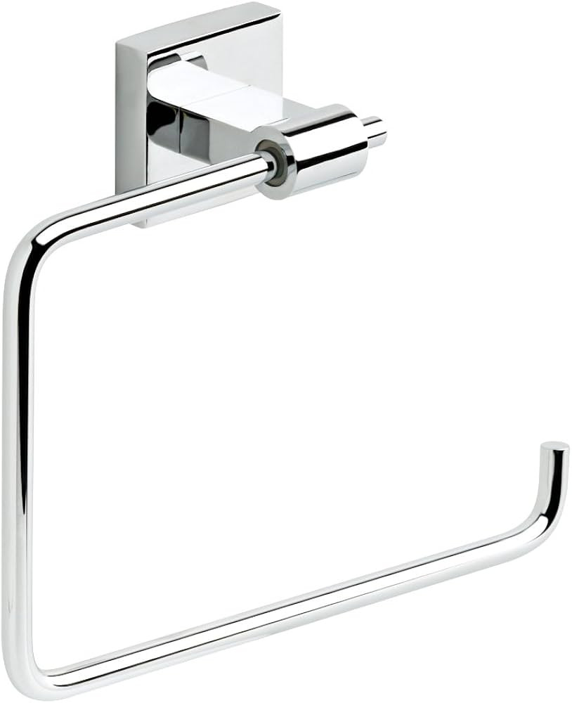 Franklin Brass MAX46-PC Maxted Towel Ring, 7.87 x 2.15 x 5.8 Inches, Polished Chrome | Amazon (US)