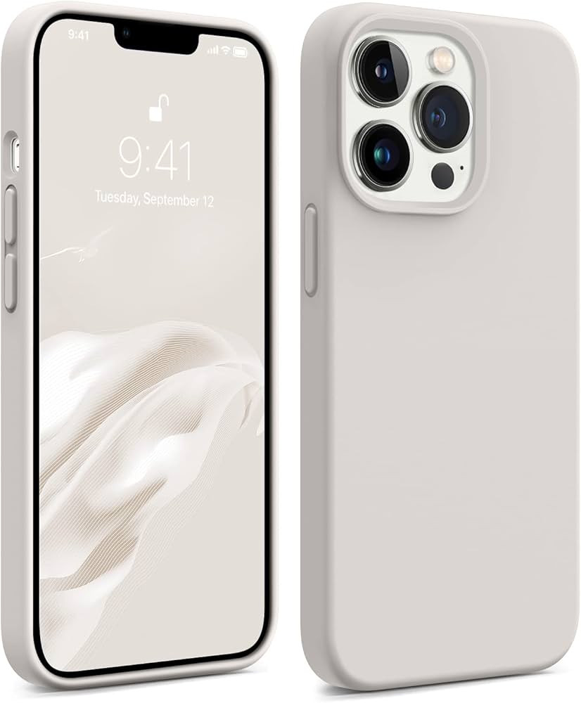 AOTESIER iPhone 13 Pro Phone Case,[Military Shockproof Protection] Liquid Silicone Case with [Sof... | Amazon (US)