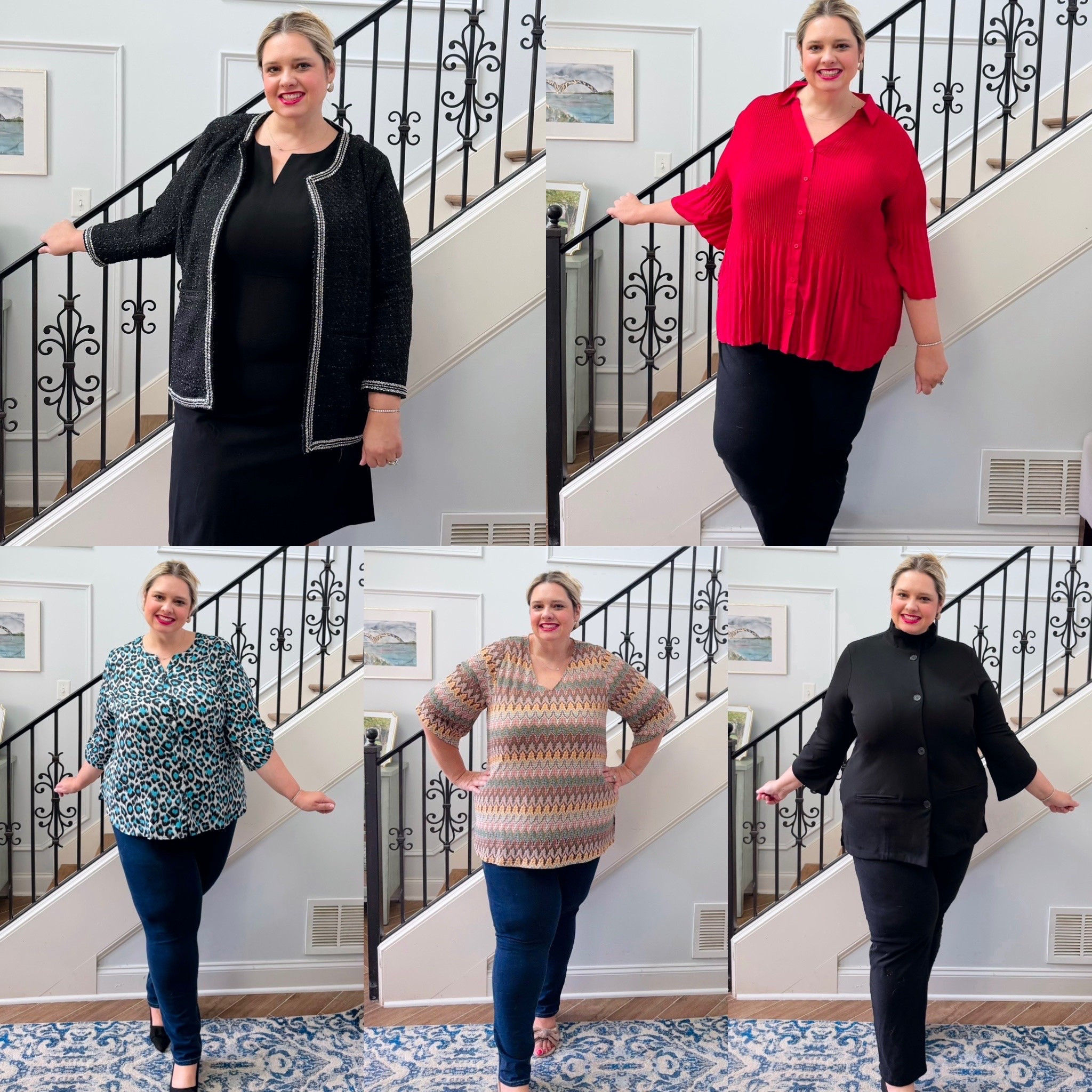 Everything from dressy to more laid back looks, here’s some pieces I’ll be mixing into my work wardrobe this fall. I recommend sizing up in the bouclé jacket.

#LTKPlusSize #LTKootd #LTKWorkwear