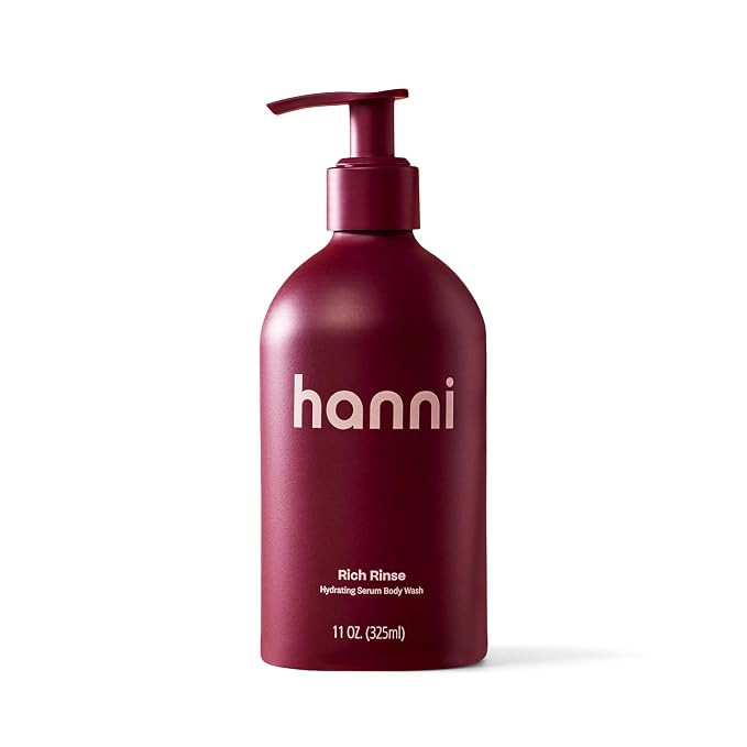 HANNI Rich Rinse Hydrating Serum Body Wash, Glycerin + Aloe, 325 mL/11 oz | Amazon (US)