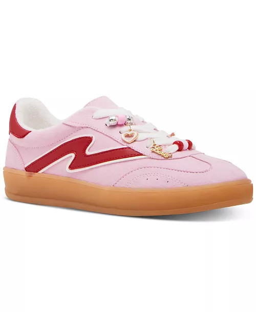 Madden Girl Giia Lace-Up Low-Top Sneakers - Macy's | Macy's