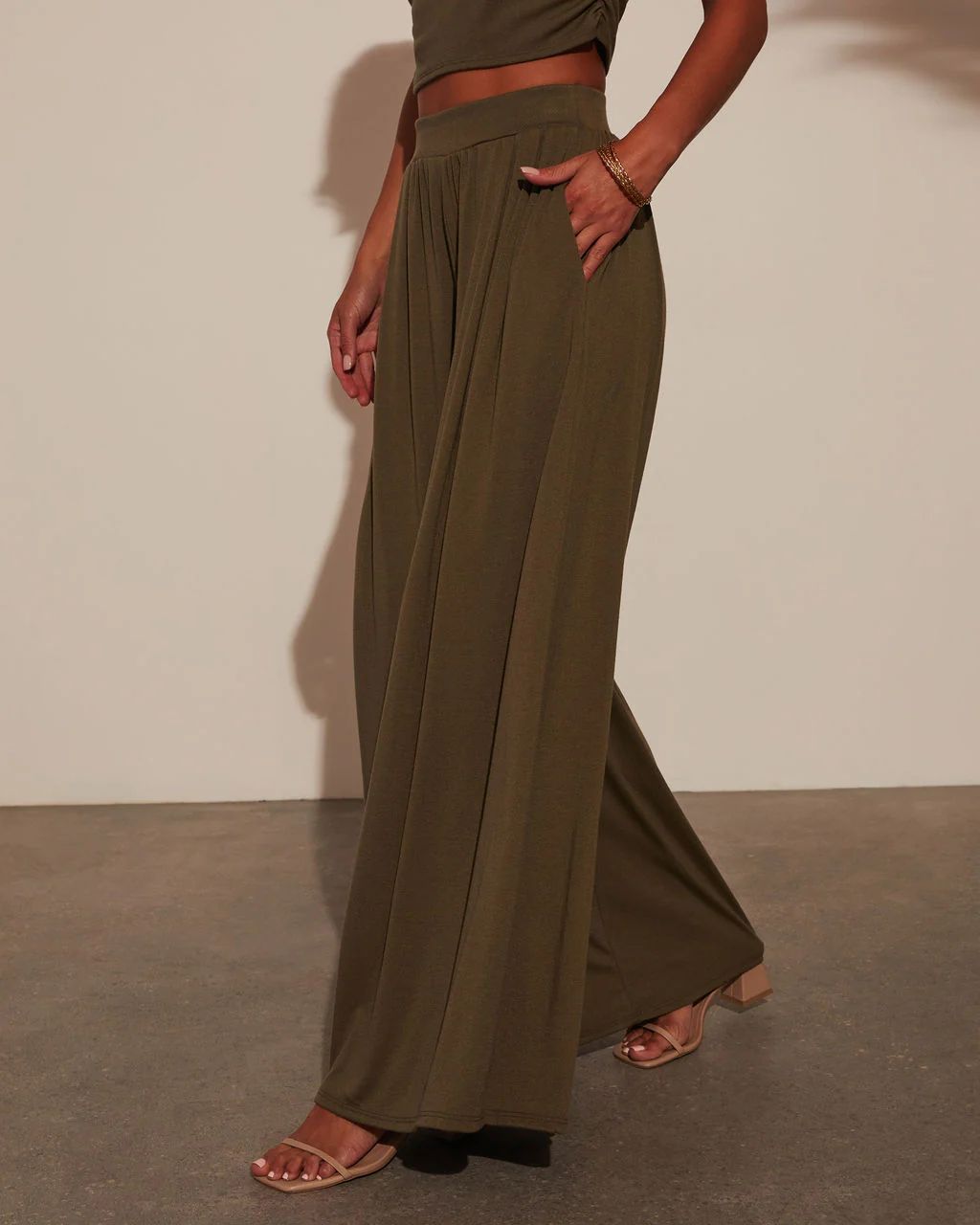 Tatum High Waisted Wide Leg Pants | VICI Collection