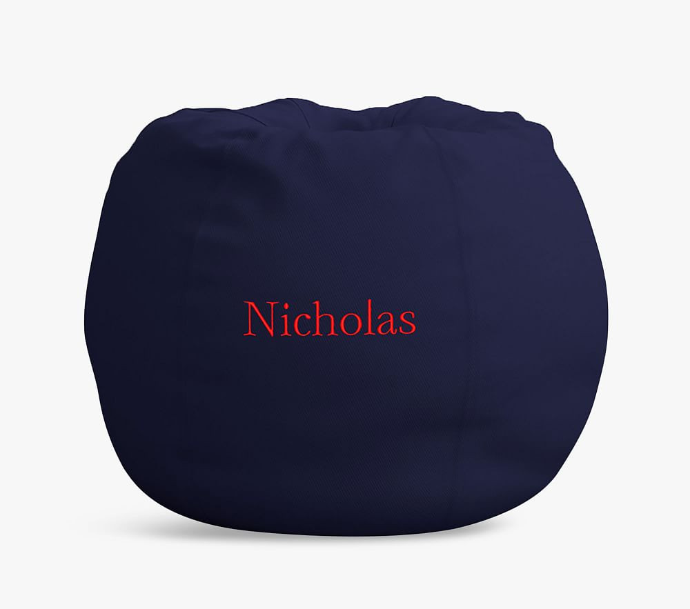 Anywhere Beanbag™, Navy Twill | Pottery Barn Kids