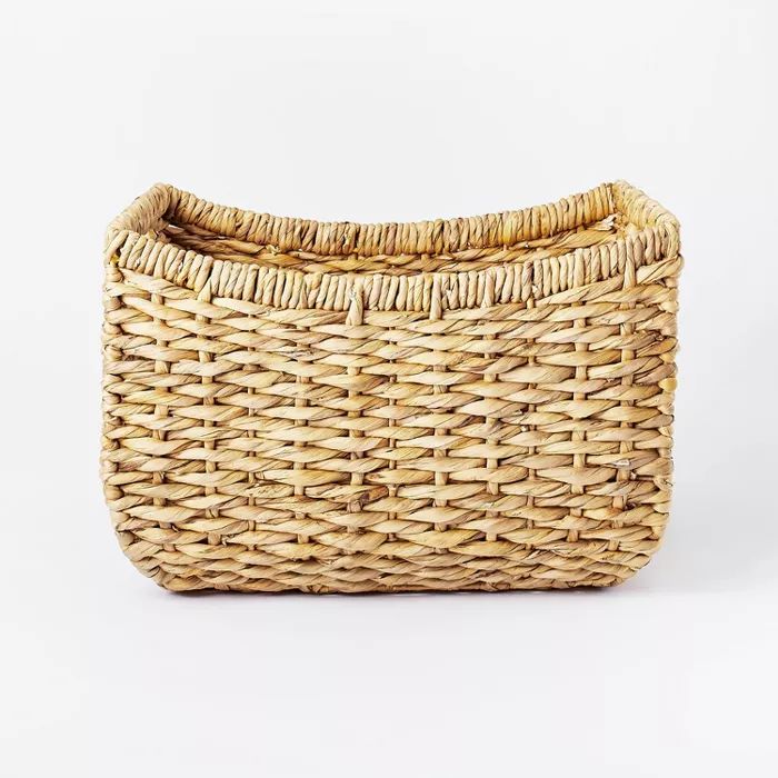 17" x 15" Chunky Woven Basket Natural - Threshold™ designed with Studio McGee | Target