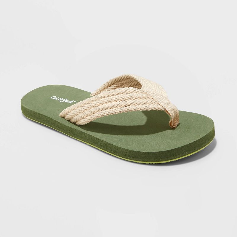 Boys' Cal Slip-On Thong Sandals - Cat & Jack™ | Target