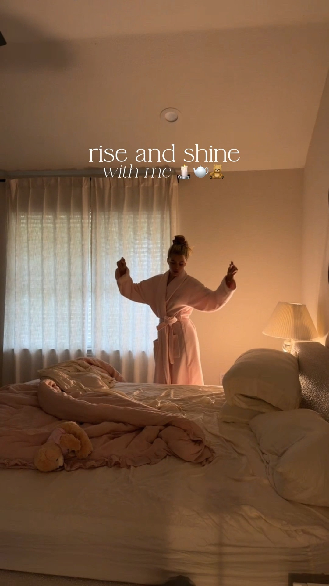 I look forward to mornings bc of this little wellness stack! 🧸🕐🫖 



#LTKHome #LTKdayinmylife #LTKselfcare