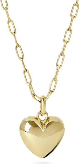 Ana Luisa Puffed Heart Necklace - Lev | Nordstrom | Nordstrom