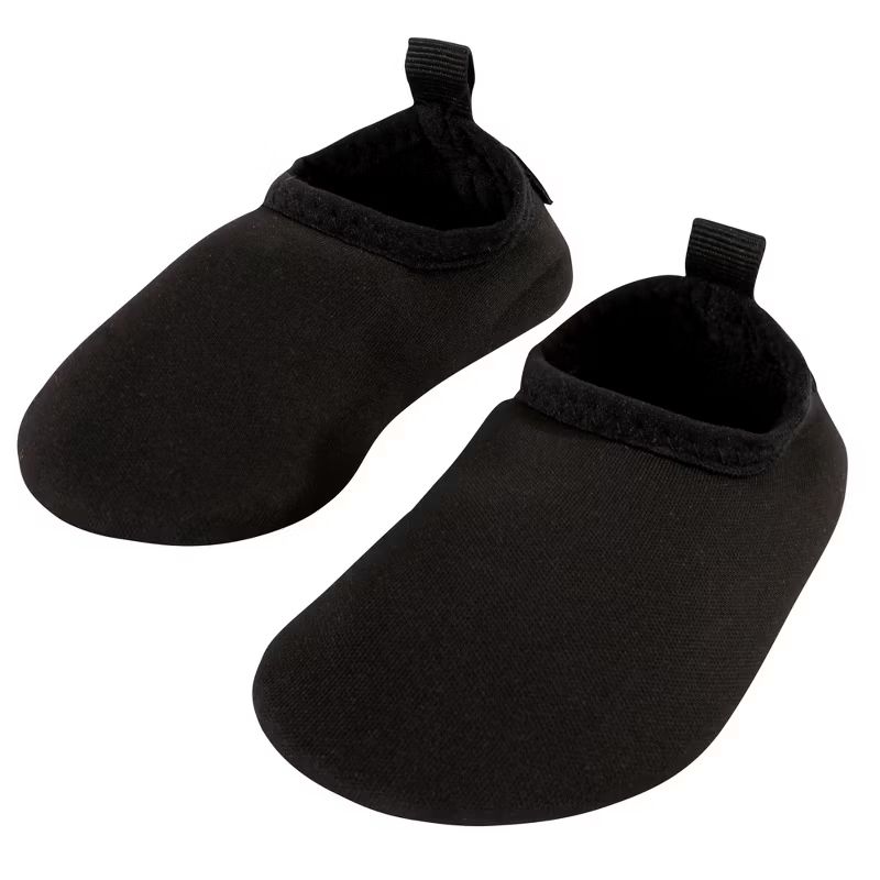 Hudson Baby Infant and Toddler Water Shoes for Sports, Yoga, Beach and Outdoors, Solid Black | Target