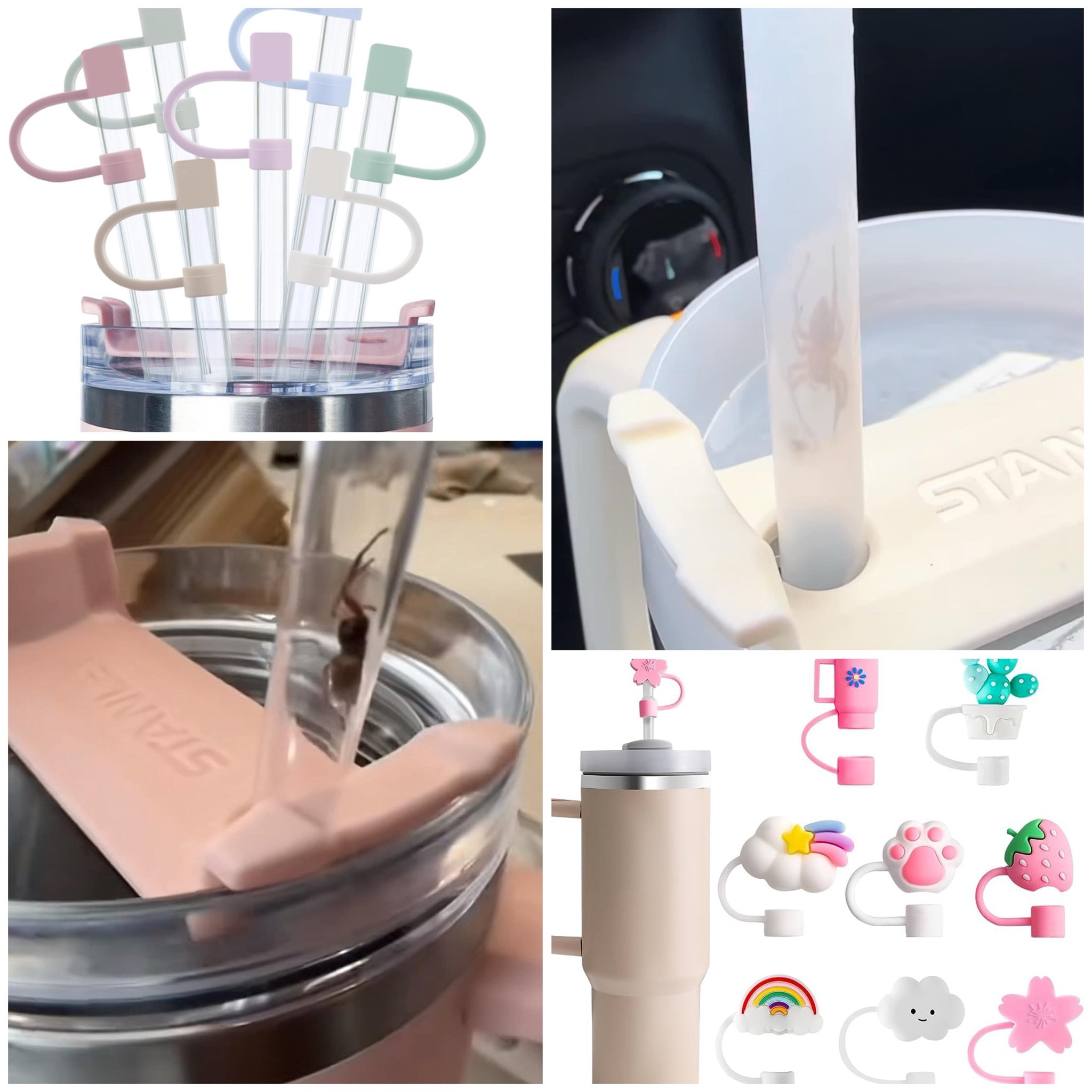 For all my Stanley girls out there! Buy a straw cover! You never know what can crawl in if you don’t protect your precious drink! 
See bunch of cute options here! 

#LTKGiftGuide