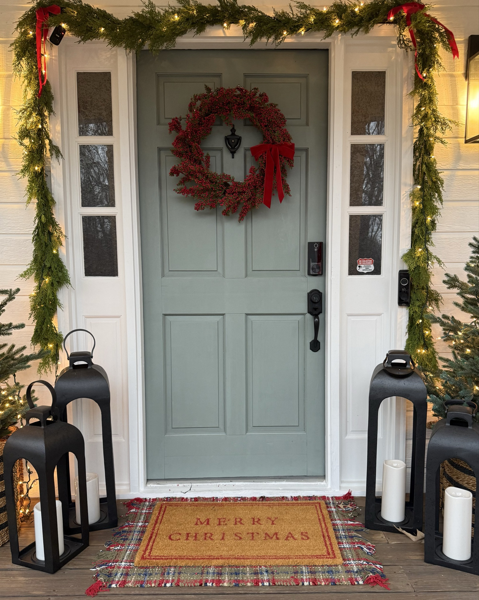 My Christmas front porch 

#LTKHome #LTKSeasonal #LTKHoliday