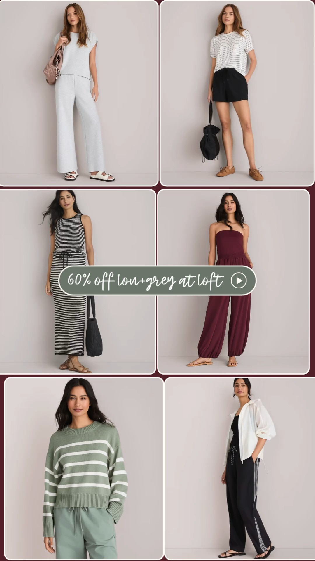 ✨ Lou & Grey is 60% OFF at LOFT and the comfy finds are too good to pass up! From effortless matching sets to easy dresses and elevated basics, these are the pieces you'll wear on repeat. 🤍 

 #LTKootd #LTKActive #LTKSaleAlert