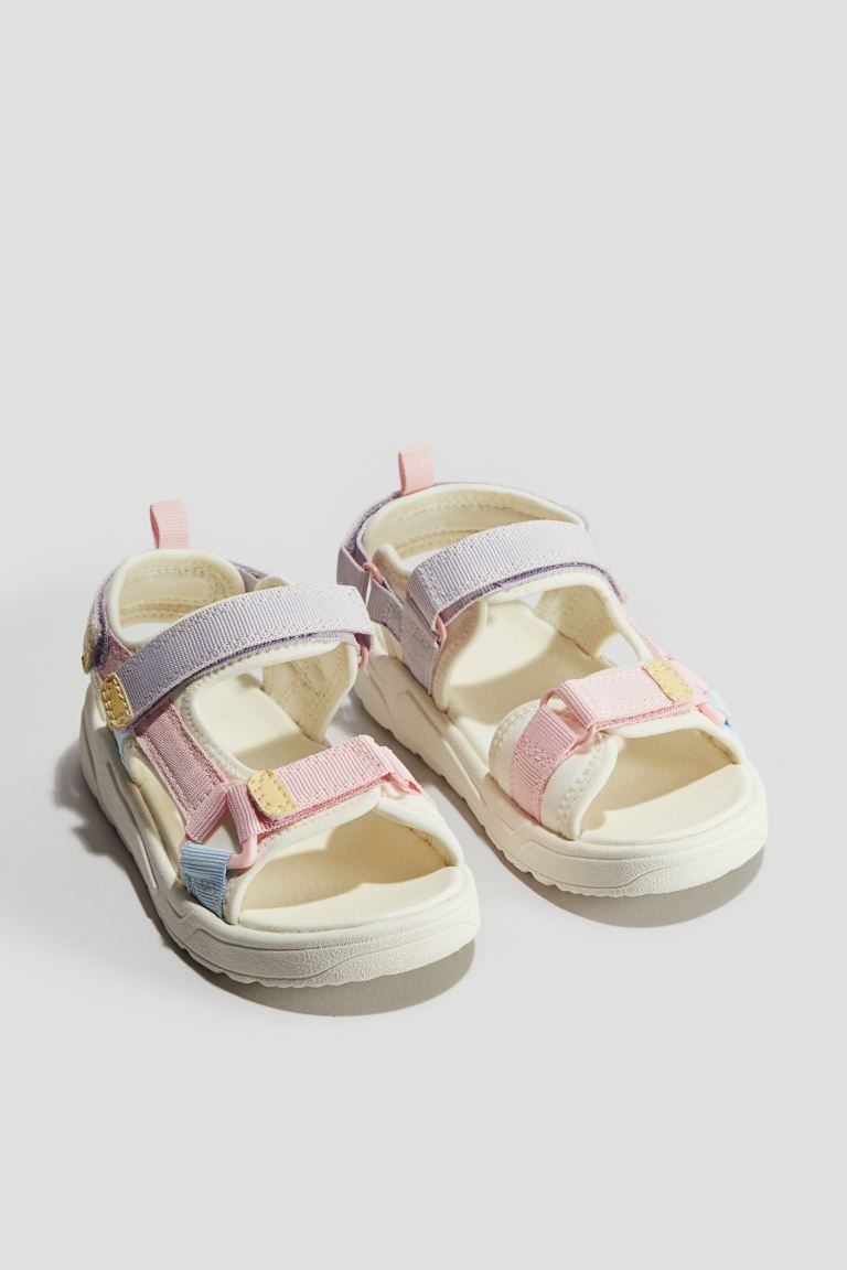 Sandals - No heel - Pink/purple/yellow - Kids | H&M US | H&M (US + CA)